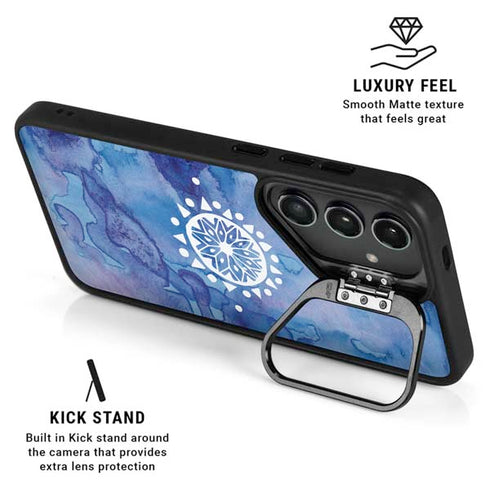 Mandala Symmetry Galaxy S25 Kickstand Case